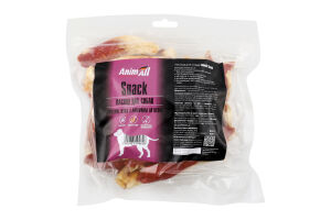 Ласощі д/собак Вуха кролика з м'ясом кролика 500г AnimAll Snack