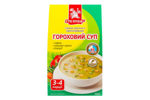 Суп удобного приготовления гороховый Сто пудів к/у 241г
