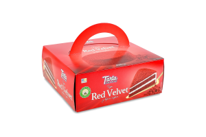 Торт бісквітний з крем-сиром Red velvet Tarta к/у 450г
