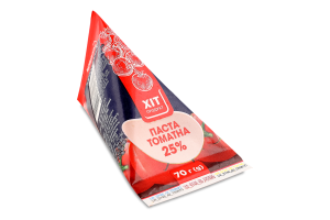 Паста томатная 25% стерилизованная Хіт продукт в/с т/п 70г