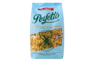 Изделия макаронные фигурные из твердых сортов пшеницы Бантики №2001 La' Pasta Per Primi Perfetto м/у 400г