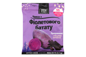 Чіпси з батату барбекю (Наш імпорт) 45 г
