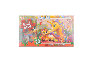 Пазли м'які 9серія 20елементів в асортименті Danko toys