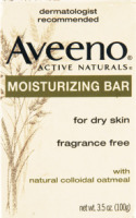 Aveeno Active Naturals Moisturizing Bar for Dry Skin