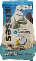 KISSES Coconut Almond Candies, 10 oz