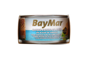 Тунец кусками в подсолнечном масле BayMar к/у 3х80г