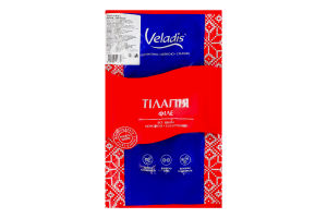 Тилапия филе мороженое глазированное Veladis б/ш кг