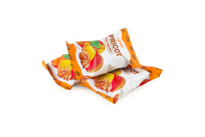Цукерка глазурована з волоським горіхом Apricot Lipski кг