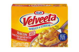 Kraft Velveeta Shells & Cheese with Bacon