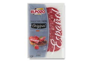 Колбаса нарезка Salchichon Original Elpozo с/в лоток 80г