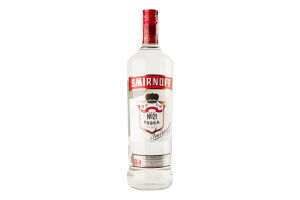 Горілка 1л 40% Red Smirnoff пл