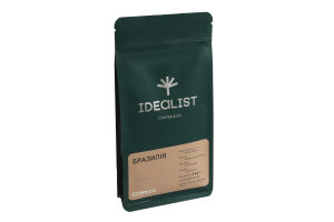 Кава смажена в зернах Бразилія Idealist Coffee&Co. м/у 250г