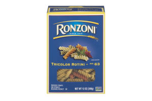 Ronzoni No. 63 Tricolor Rotini