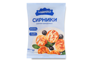 Сирники заморожені випечені Valesto м/у 350г