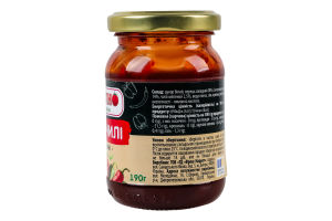 Соус гострий пастеризований Джем Чилі Томатіно с/б 190г
