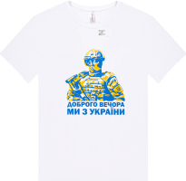 Футболка жіноча Roksana 1359 Військовий білий M