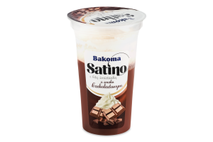 Десерт Bakoma Satino взбит вершк шоколадний 2,4%ст