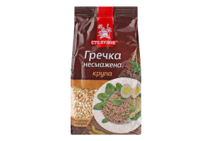 Крупа гречневая ядрица нежареная Сто пудів м/у 400г