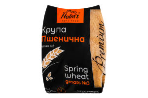 Крупа пшеничная яровая №3 Premium Holm's м/у 800г