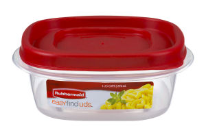 Rubbermaid Container + Lid 1.25 Cups