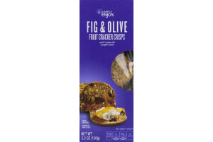 Simply Enjoy Fruit Cracker Crisps Fig & Olive
