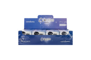 Презервативы из натурального латекса Классические 4Love 4шт