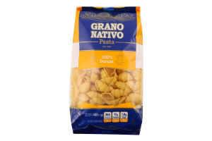 Вироби макаронні з борошна твердих сортів пшениці Мушлі Grano Nativo м/у 400г