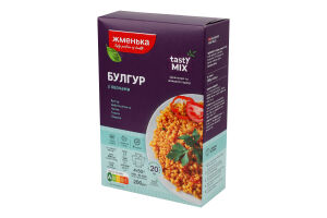 Булгур швидкого приготування з овочами TastyMix Жменька к/у 4х50г
