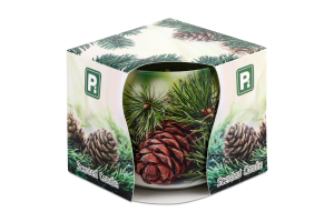 Свічка ароматична Кросно Новорічна скло 2121 Пако ІФ