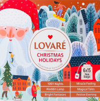 Колекція чаїв Christmas holidays Lovare к/у 6х15шт