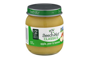Beech-Nut Classics Stage 2 Apple, Pear & Banana
