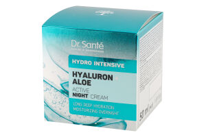 Крем д/обличчя Hydro Intensive Гіалурон+алое активний нічний 50мл Dr.Sante