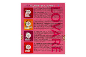 Чай цветочный Ассорти Lovare к/у 32х1.5г
