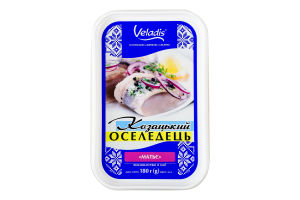 Сельдь филе-кусочки в масле Матье Казацкая Veladis б/ш п/у 180г