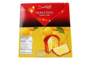 Паска Панеттоне з лимонним кремом 908г коробка Santangelo