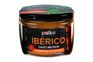 Сало молотое с аджикой пикантной Iberico Palko с/б 160г