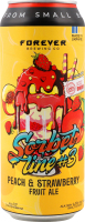 Пиво Сорбет Лайн 3 Піч енд Стробері Фрут Ейл світле нефільтроване 4,5% 0,5л ж/б Форевер