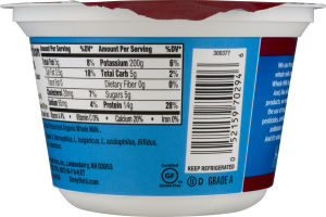 Stonyfield Organic Greek Whole Milk Yogurt Plain