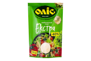 Соус майонезний 40% Екстра Оліс д/п 170г