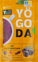Концентрат напою безалкогольного пастеризований Чай смородиновий Yogoda д/п 50г
