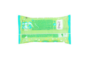 Серветки вологі дитячі Сенсітів з екстрактом алое 60шт ДаДа