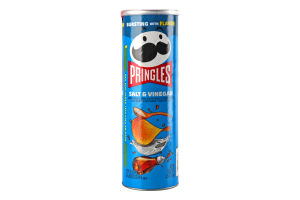 Чипси Pringles зі смаком солі та оцту