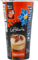 Напій молочний Caffelatte з смаком Cappuccino 1,3% 200мл стакан Parmalat