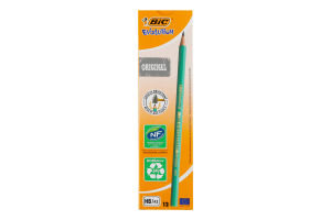 Карандаш пластиковый графитовый HB/#2 Original Evolution BiC 1шт