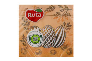 Серветки паперові Писанки модерн Мікс 33*33см 2шари 20шт Ruta