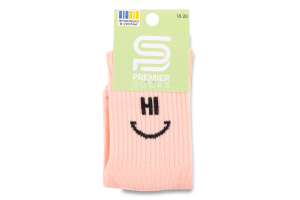 Шкарпетки дитячі Premier socks Hi-Bye рожев р18-20