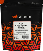 Чай Альпійські трави Gemini д/п 50г