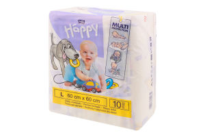 Пелюшки д/немов.Happy B.Baby 60*60 10шт