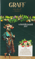 Чай травяной с ромашкой, лемонграссом и шиповником Альпийский луг Graff к/у 15х2.5г