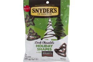 Snyder's of Hanover Pretzels Dark Chocolate Holiday Shapes